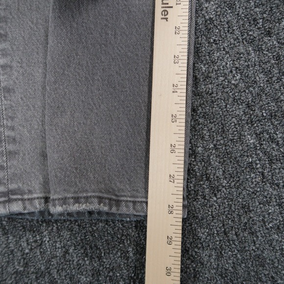 Abercrombie Fitch Jeans Womens 29 Gray 90s Straight Ultra High Rise 8s - Picture 7 of 9